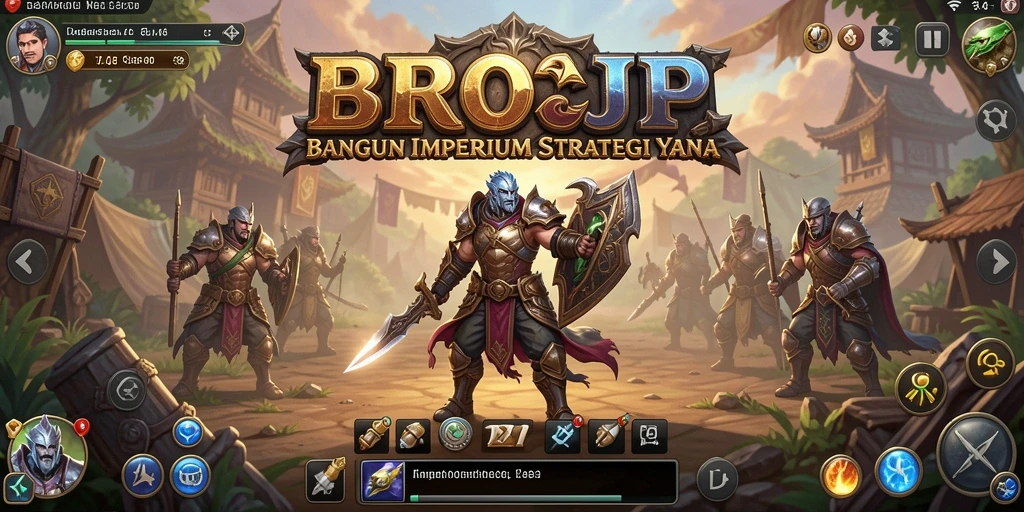 Tampilan gameplay BROJP yang menarik dan seru.