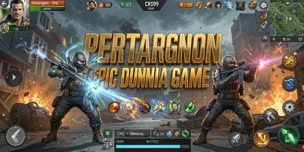 Tangkapan layar permainan CRS99 dengan aksi pertarungan yang mengesankan.