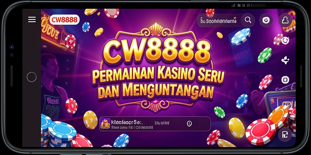 Tampilan permainan Kasino yang seru dan menarik di CW8888.