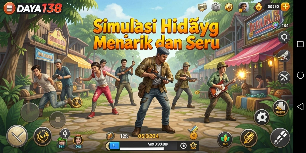 Tampilan gameplay menarik dari <strong>DAYA138</strong> yang menampilkan interaksi karakter.