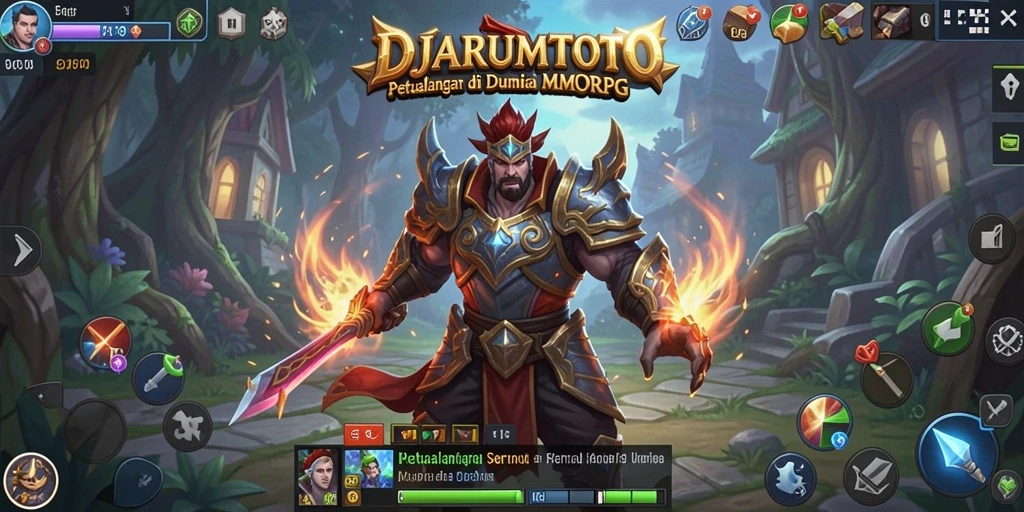 Tangkapan layar petualangan epik di DJARUMTOTO dengan grafis memukau.