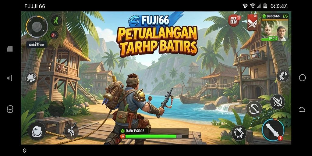 Screenshot dari gameplay FUJI66 yang memukau di dunia Open World.