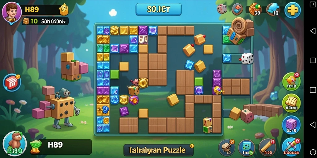 Tampilan gameplay H89 yang menantang dan memikat.