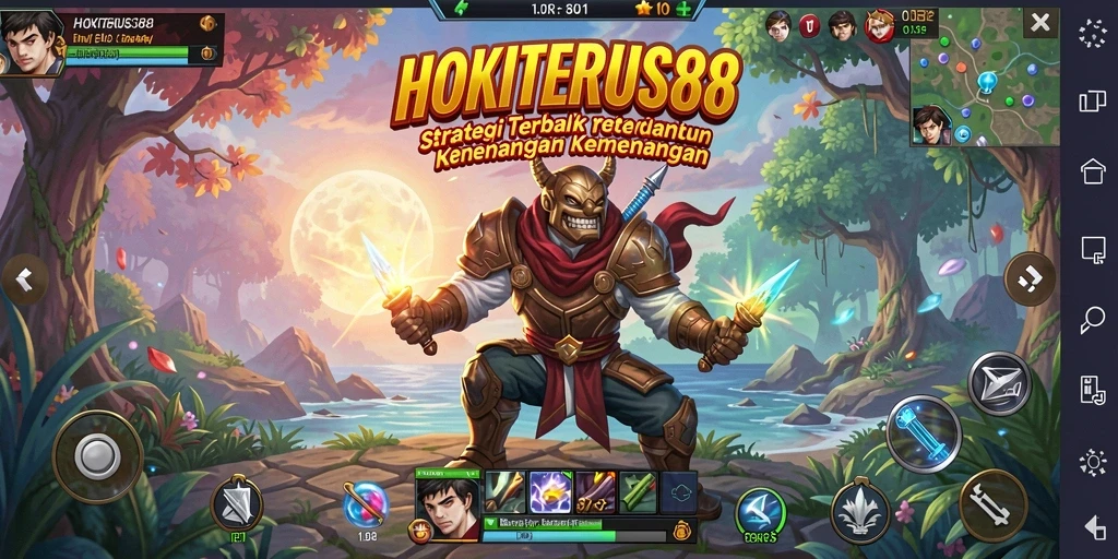 Gameplay mendebarkan HOKITERUS88 dengan strategi yang cermat.
