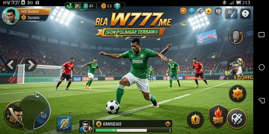 Tampilan gameplay HW777 yang mendebarkan dan mengasyikkan.