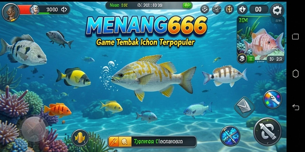 Tangkapan ikan yang menakjubkan dalam MENANG666.