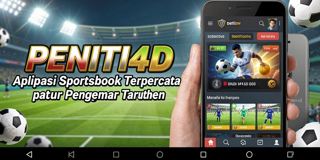 Screenshot utama PENITI4D menunjukkan antarmuka taruhan yang menarik dan ramah pengguna.
