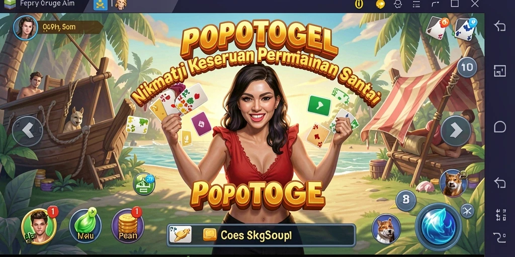 Tangkapan layar utama <strong>POPOTOGEL</strong> menunjukkan gameplay yang penuh warna dan interaktif.