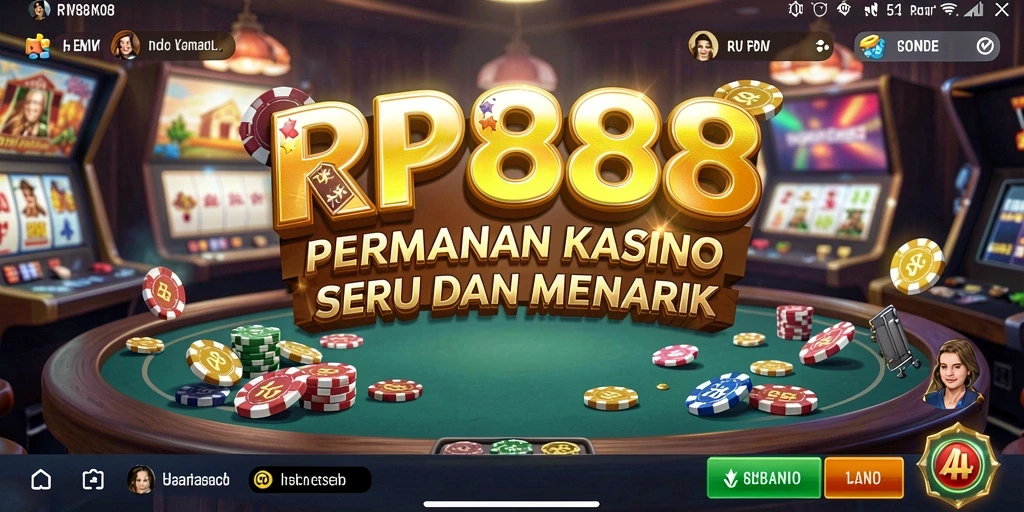 Gameplay seru dan menarik dari aplikasi Kasino RP888.