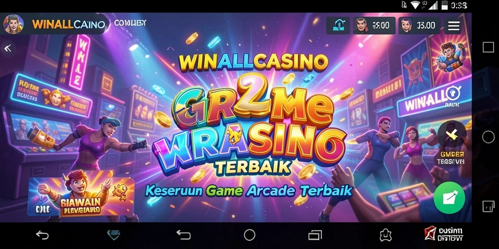 Tangkapan layar gameplay <strong>WINALLCASINO</strong> dengan atmosfer kasino yang menarik.