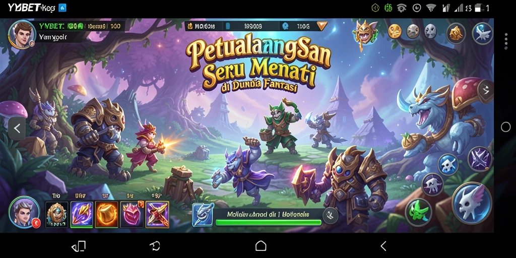Gameplay <strong>YYBET</strong> yang mendebarkan dan penuh petualangan.